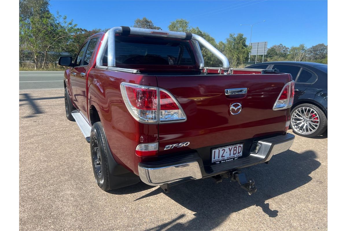 2012 Mazda BT-50 XTR Hi-Rider UP Rear Wheel Drive