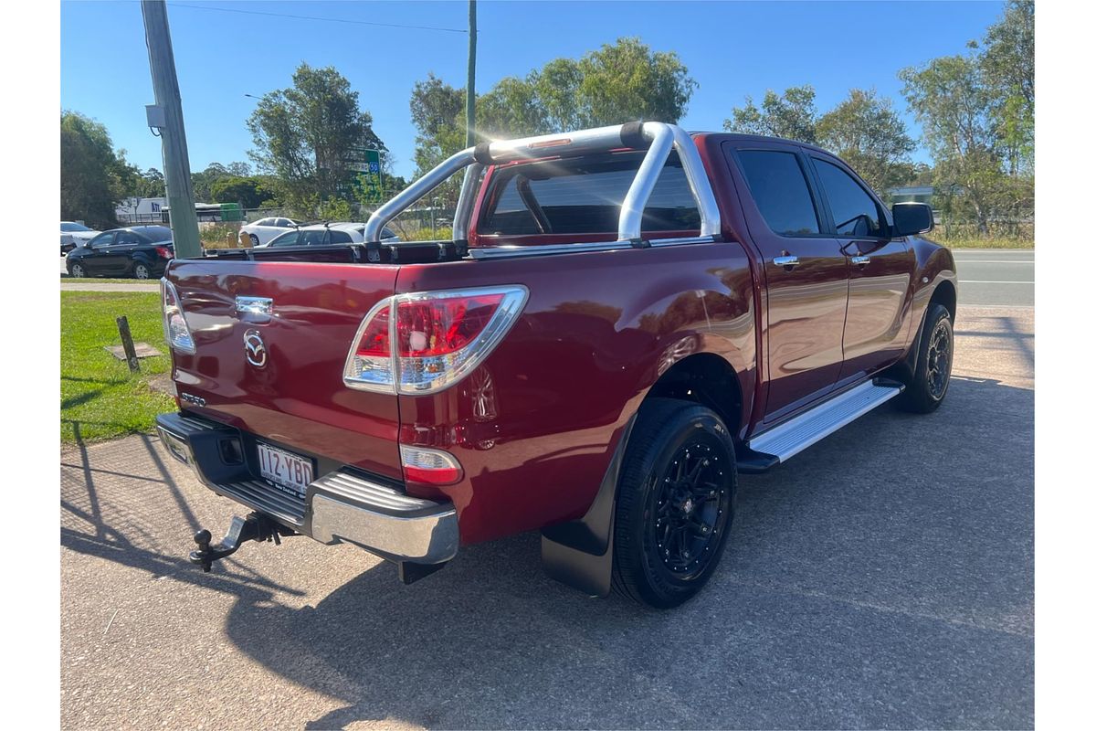 2012 Mazda BT-50 XTR Hi-Rider UP Rear Wheel Drive