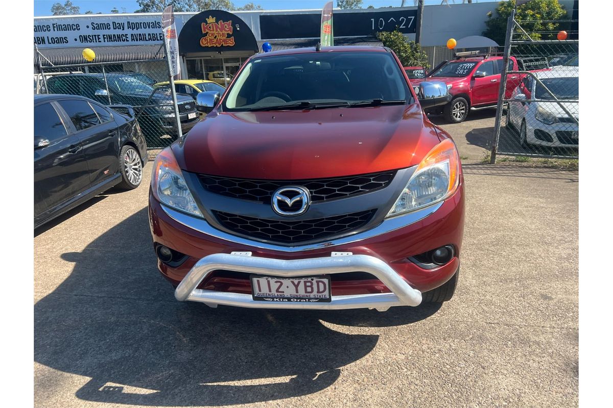 2012 Mazda BT-50 XTR Hi-Rider UP Rear Wheel Drive