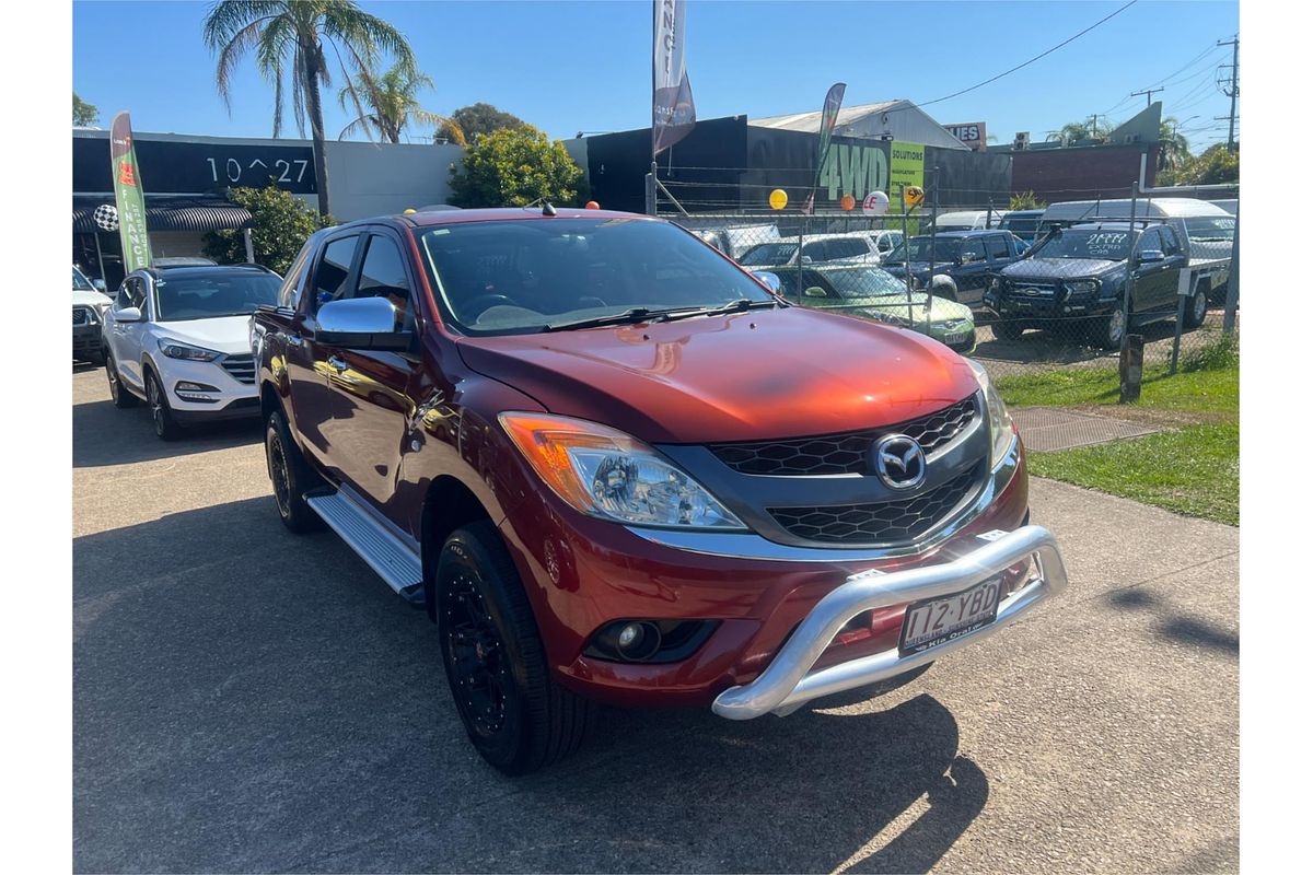 2012 Mazda BT-50 XTR Hi-Rider UP Rear Wheel Drive