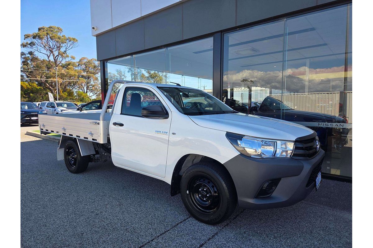 2018 Toyota Hilux Workmate TGN121R Rear Wheel Drive