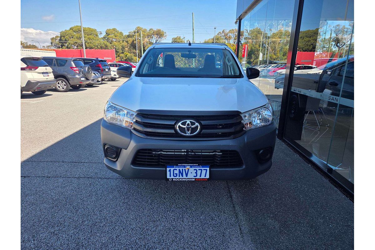 2018 Toyota Hilux Workmate TGN121R Rear Wheel Drive