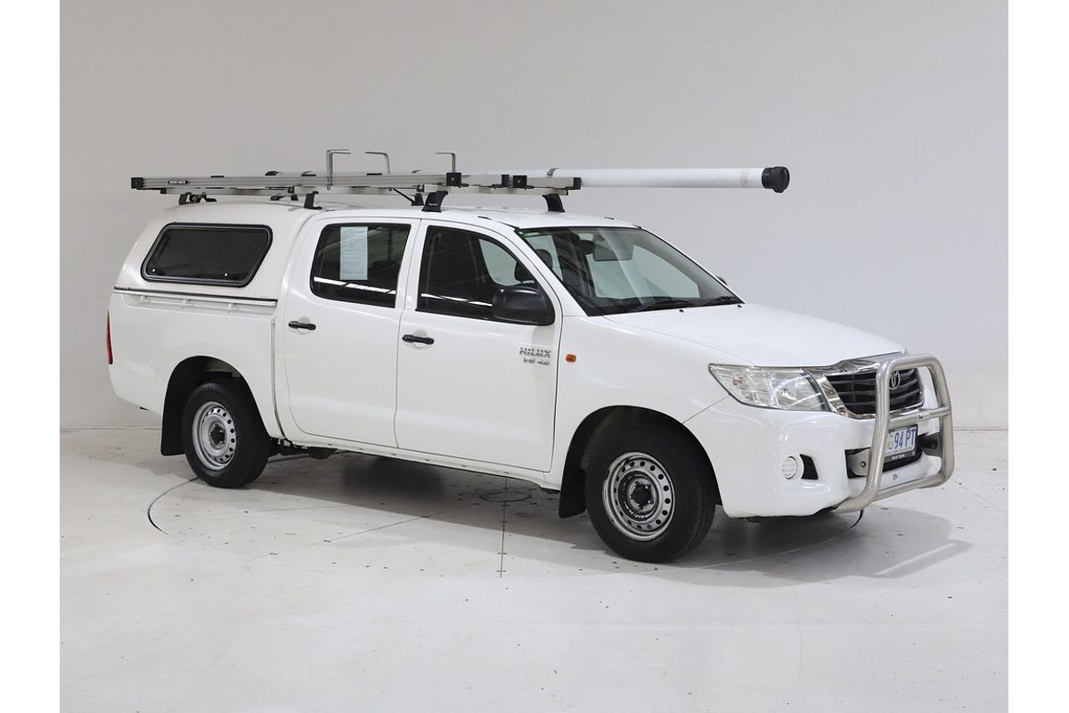 2013 Toyota Hilux SR GGN15R Rear Wheel Drive