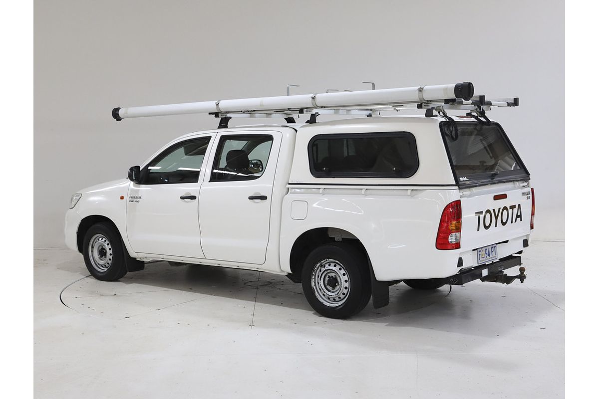 2013 Toyota Hilux SR GGN15R Rear Wheel Drive