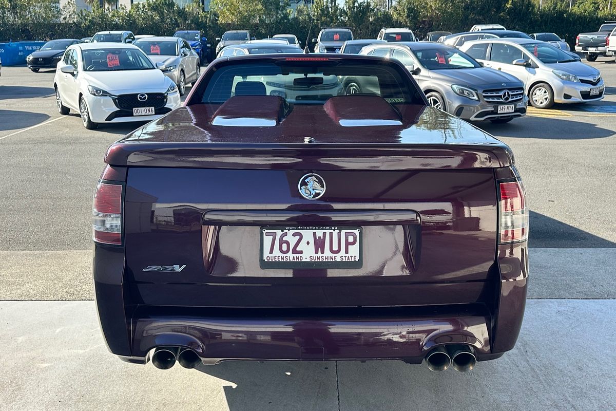 2012 Holden Ute SS V Z Series VE Series II Rear Wheel Drive