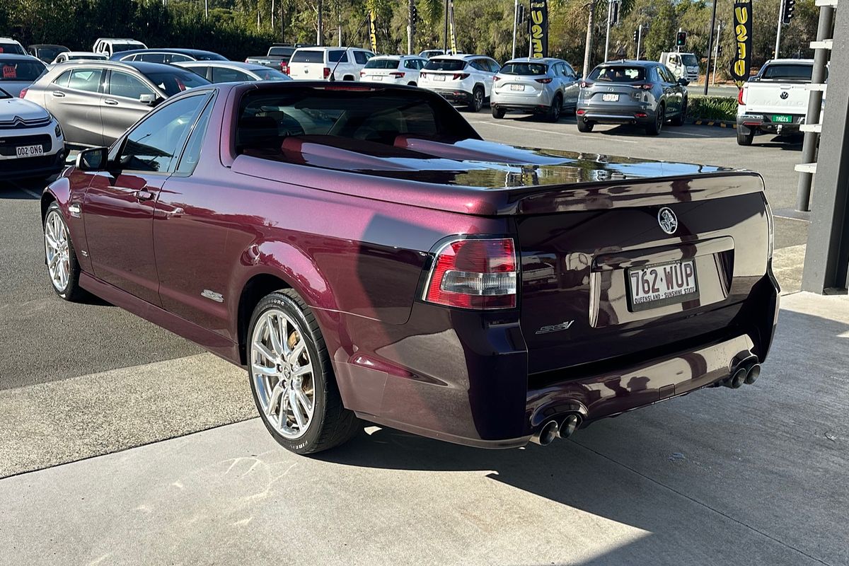 2012 Holden Ute SS V Z Series VE Series II Rear Wheel Drive