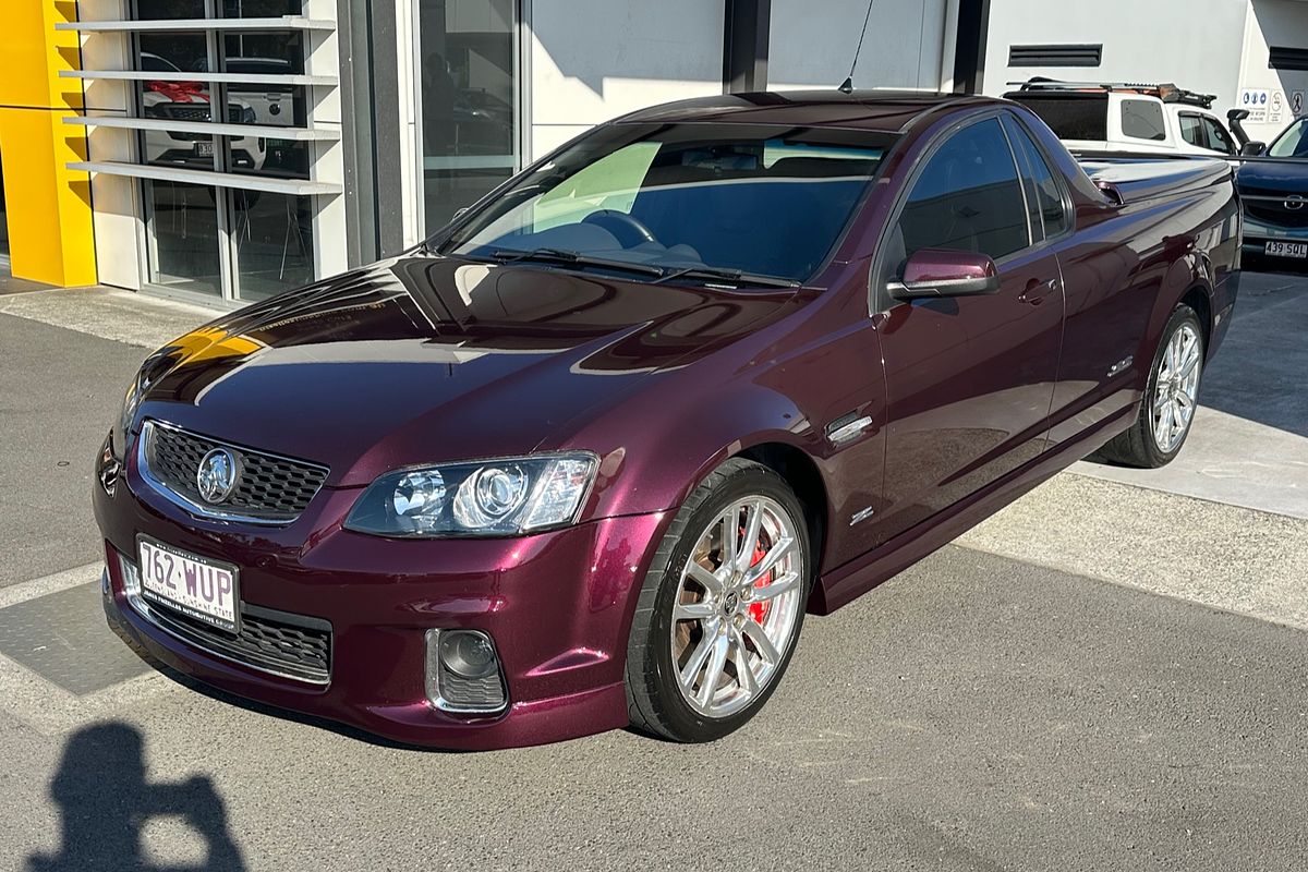 2012 Holden Ute SS V Z Series VE Series II Rear Wheel Drive