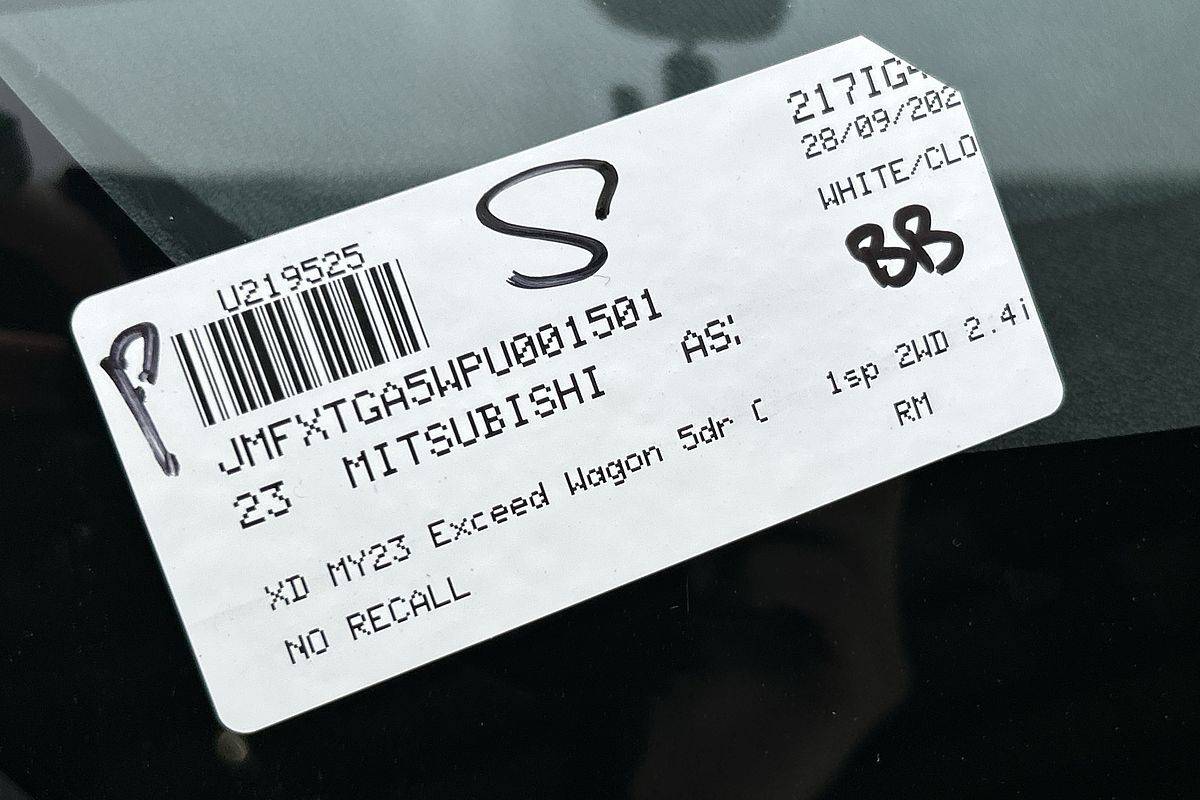 2023 Mitsubishi ASX Exceed XD