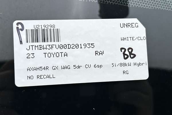 2023 Toyota RAV4 GX AXAH54R