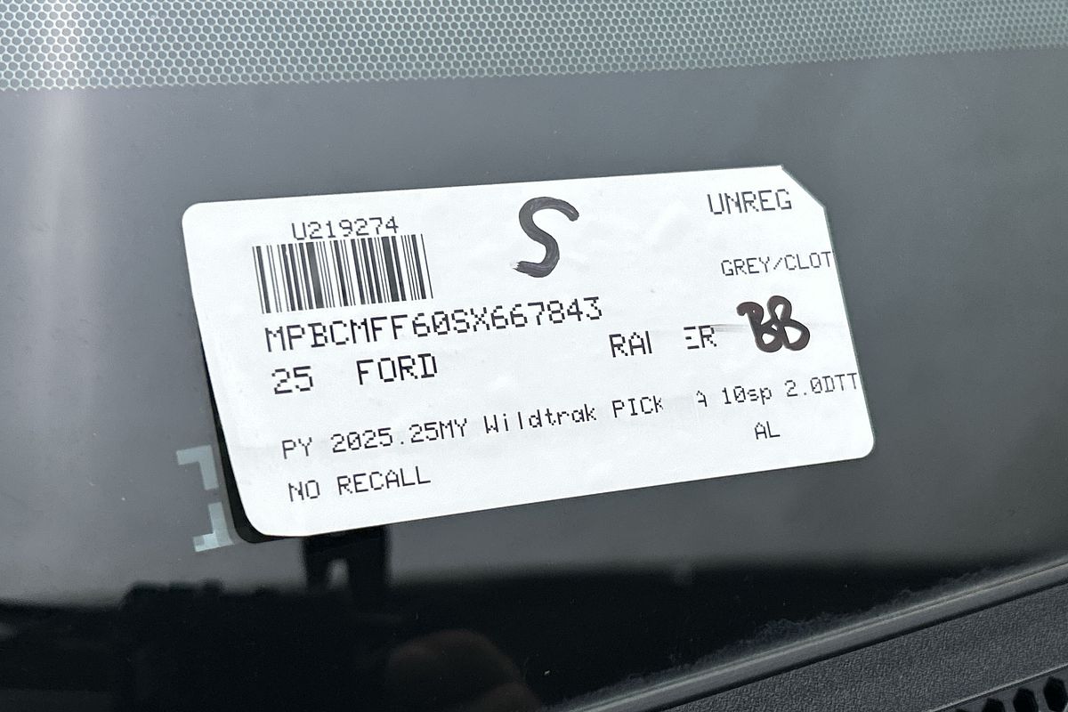 2025 Ford Ranger Wildtrak 4X4 2.0L