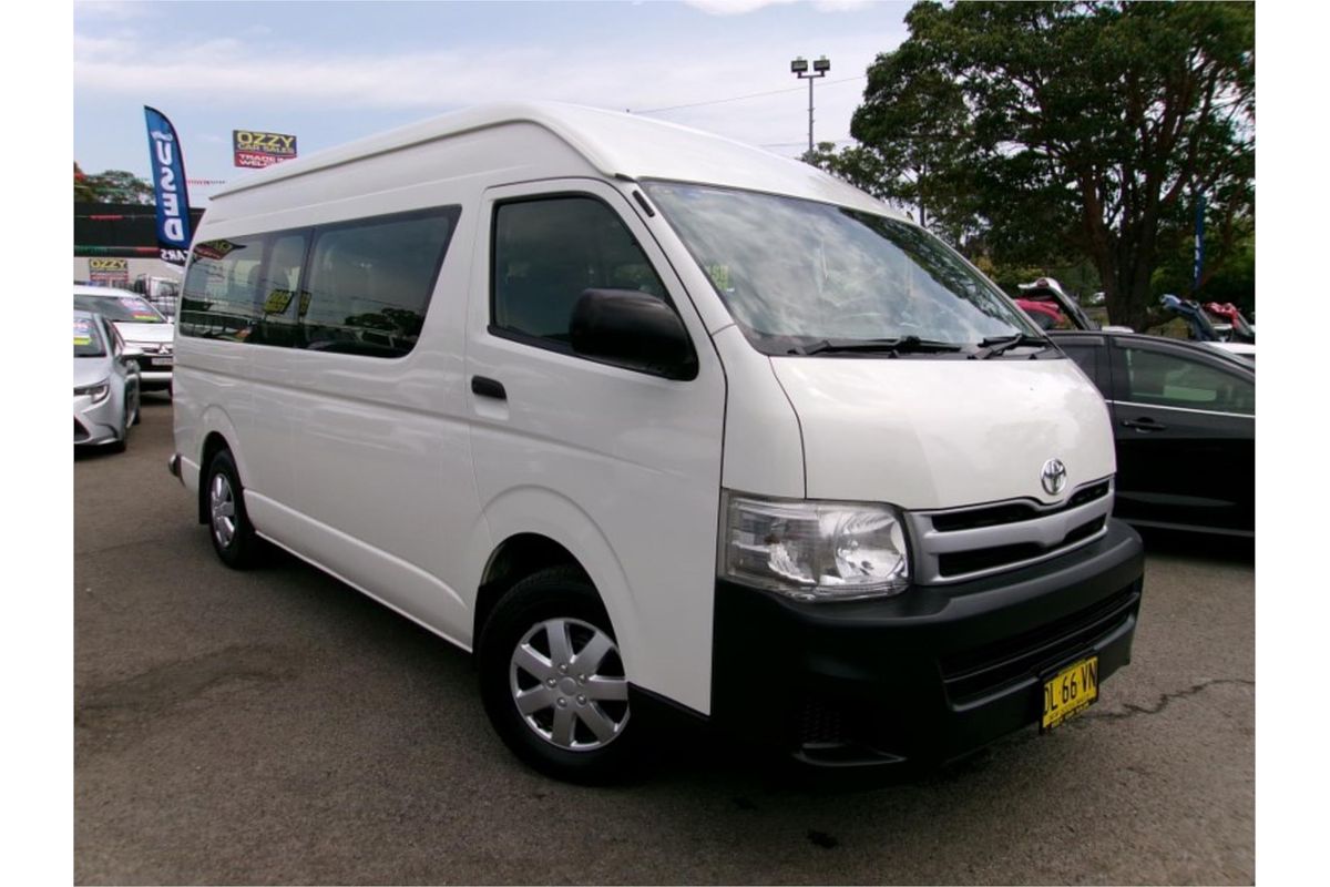 2012 Toyota Hiace COMMUTER TRH223R MY12 UPGRADE