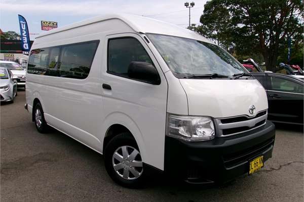 2012 Toyota Hiace COMMUTER TRH223R MY12 UPGRADE