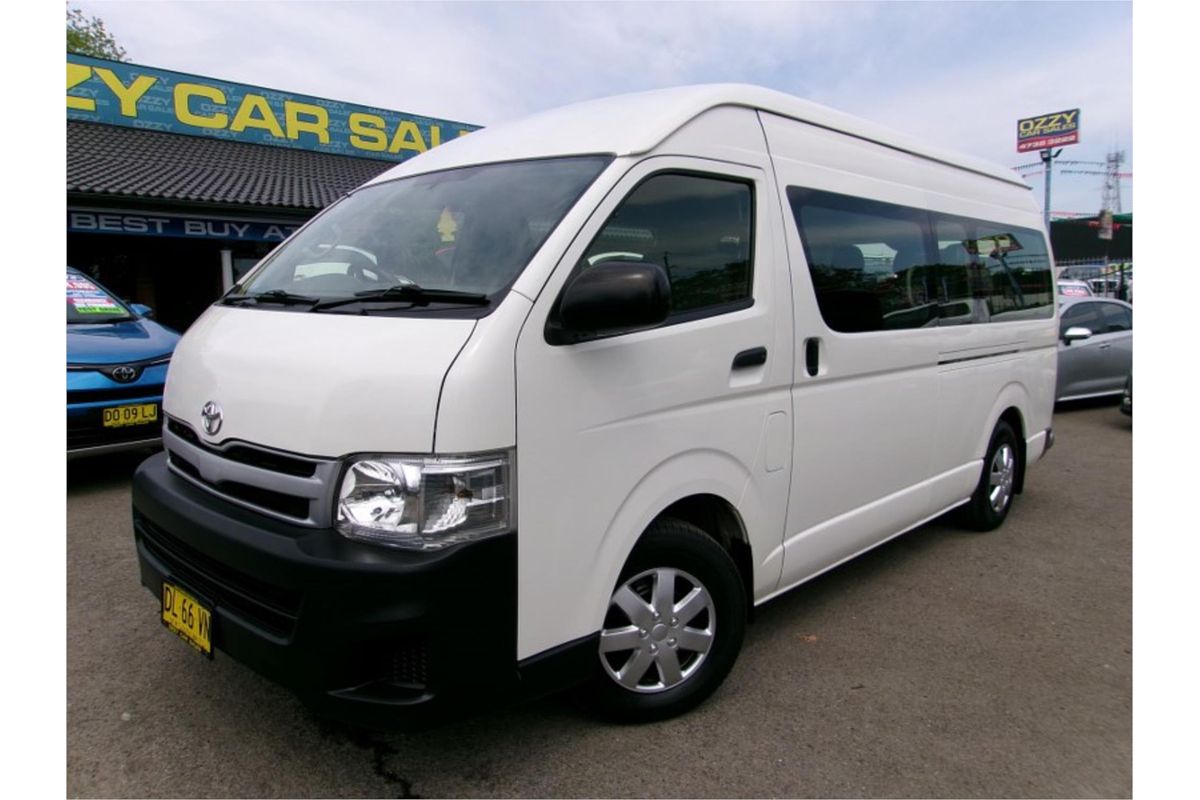 2012 Toyota Hiace COMMUTER TRH223R MY12 UPGRADE