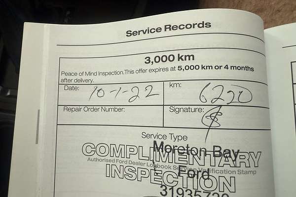 2020 Ford Ranger XL Hi-Rider PX MkIII Rear Wheel Drive 2.2L