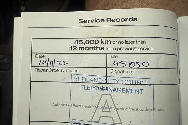 2020 Ford Ranger XL Hi-Rider PX MkIII Rear Wheel Drive 2.2L