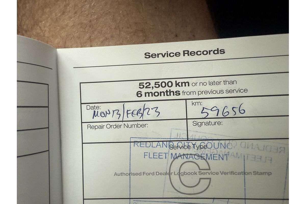 2020 Ford Ranger XL Hi-Rider PX MkIII Rear Wheel Drive 2.2L