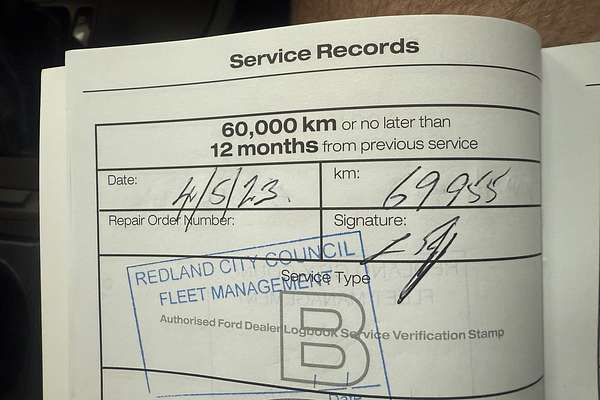 2020 Ford Ranger XL Hi-Rider PX MkIII Rear Wheel Drive 2.2L