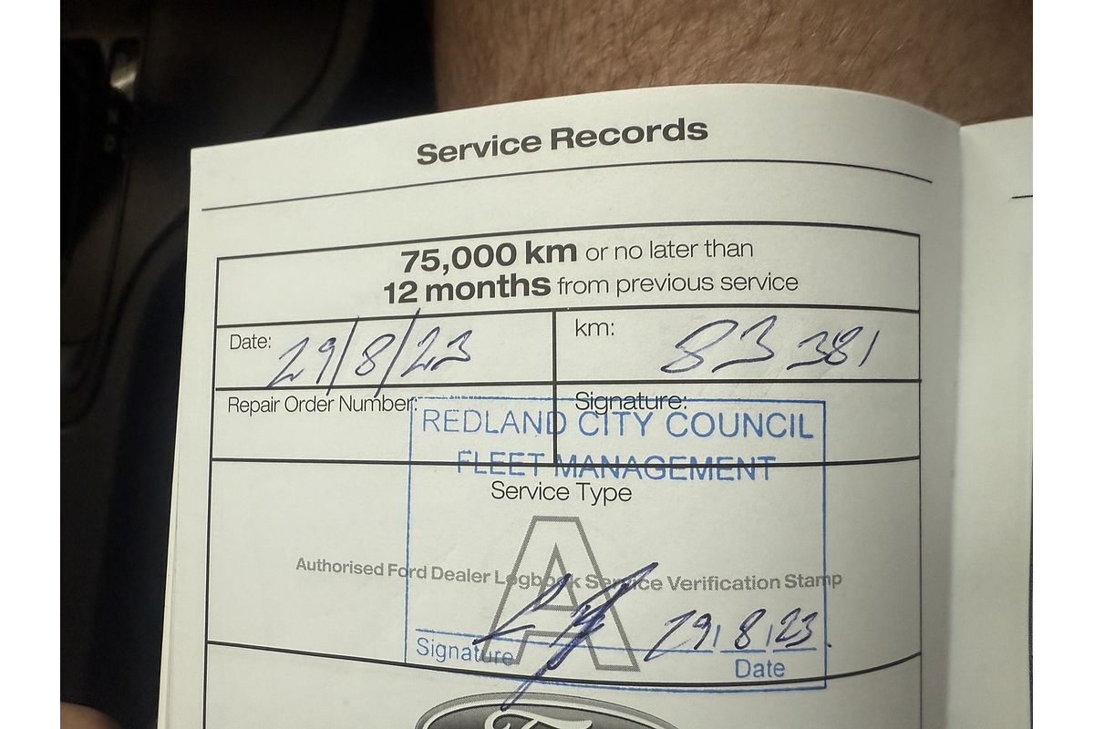 2020 Ford Ranger XL Hi-Rider PX MkIII Rear Wheel Drive 2.2L