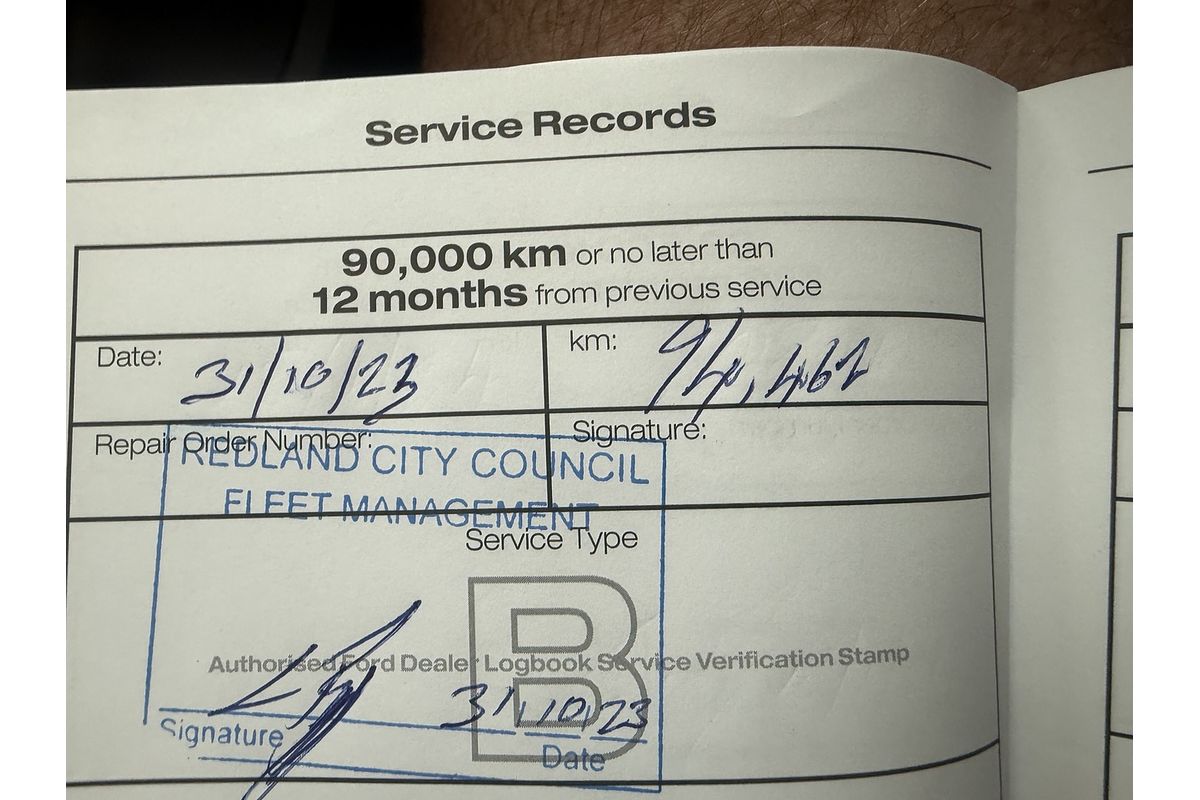 2020 Ford Ranger XL Hi-Rider PX MkIII Rear Wheel Drive 2.2L