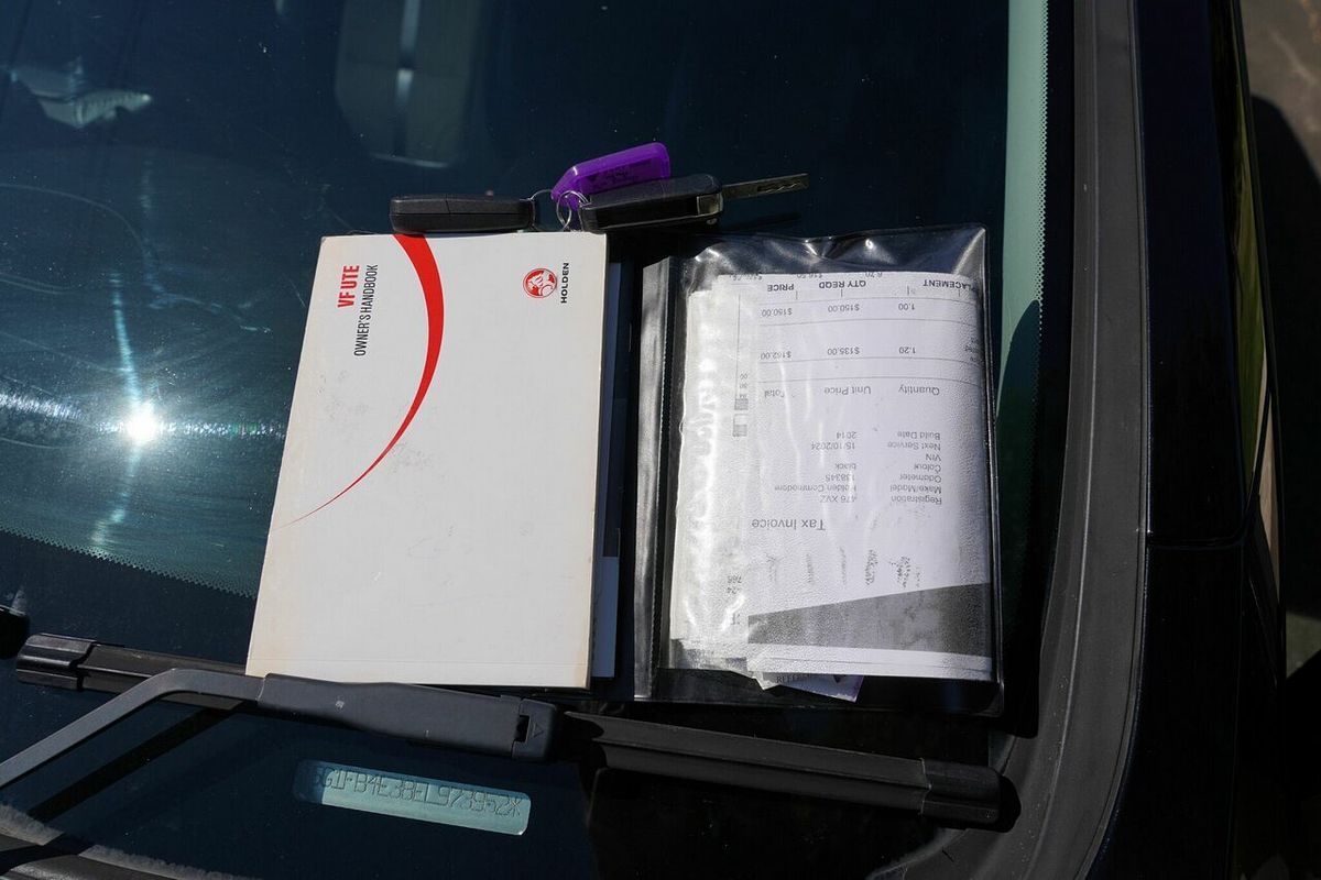 2014 Holden Ute SV6 Storm VF Rear Wheel Drive