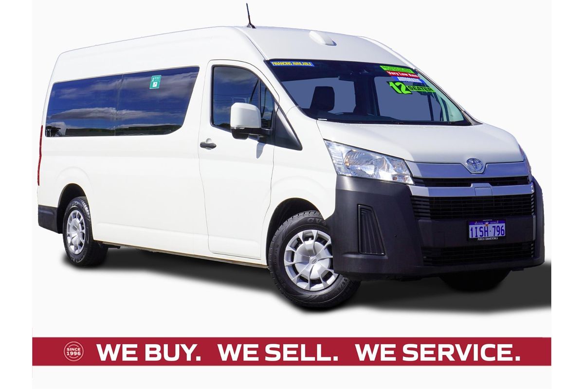 2021 Toyota Hiace Commuter GDH322R ELWB High Roof