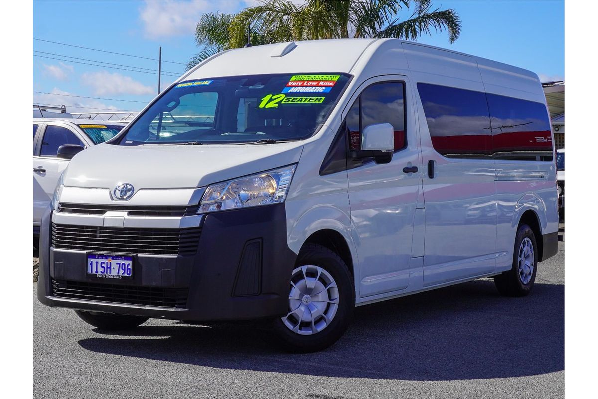 2021 Toyota Hiace Commuter GDH322R ELWB High Roof