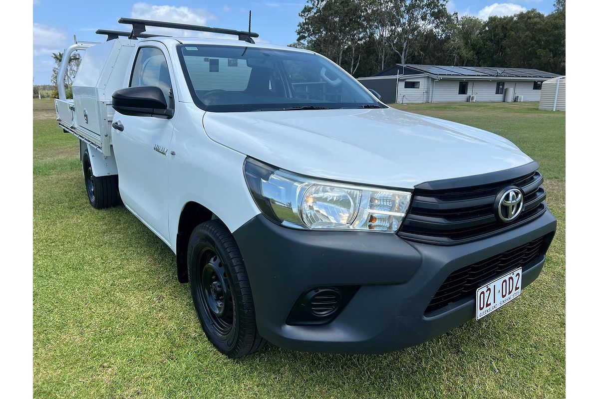 2015 Toyota Hilux Workmate GUN122R Rear Wheel Drive