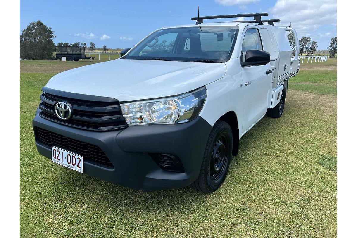 2015 Toyota Hilux Workmate GUN122R Rear Wheel Drive