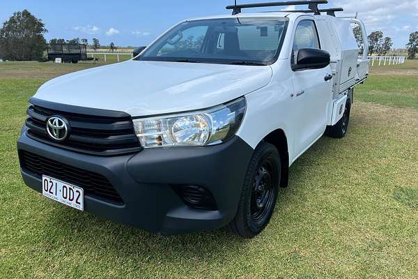 2015 Toyota Hilux Workmate GUN122R Rear Wheel Drive
