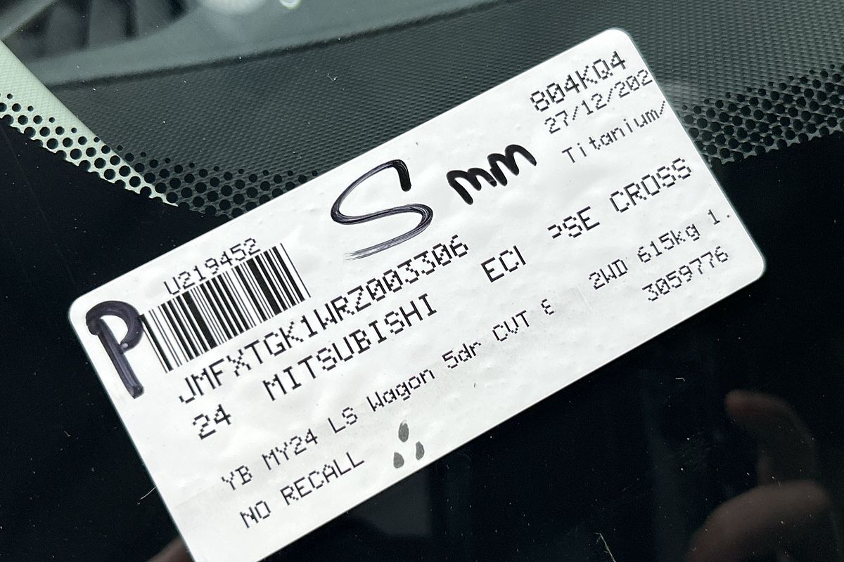 2024 Mitsubishi Eclipse Cross LS YB