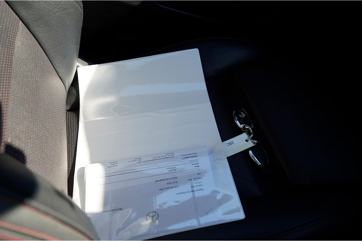 2018 Mercedes-Benz CLA-Class CLA250 Sport C117