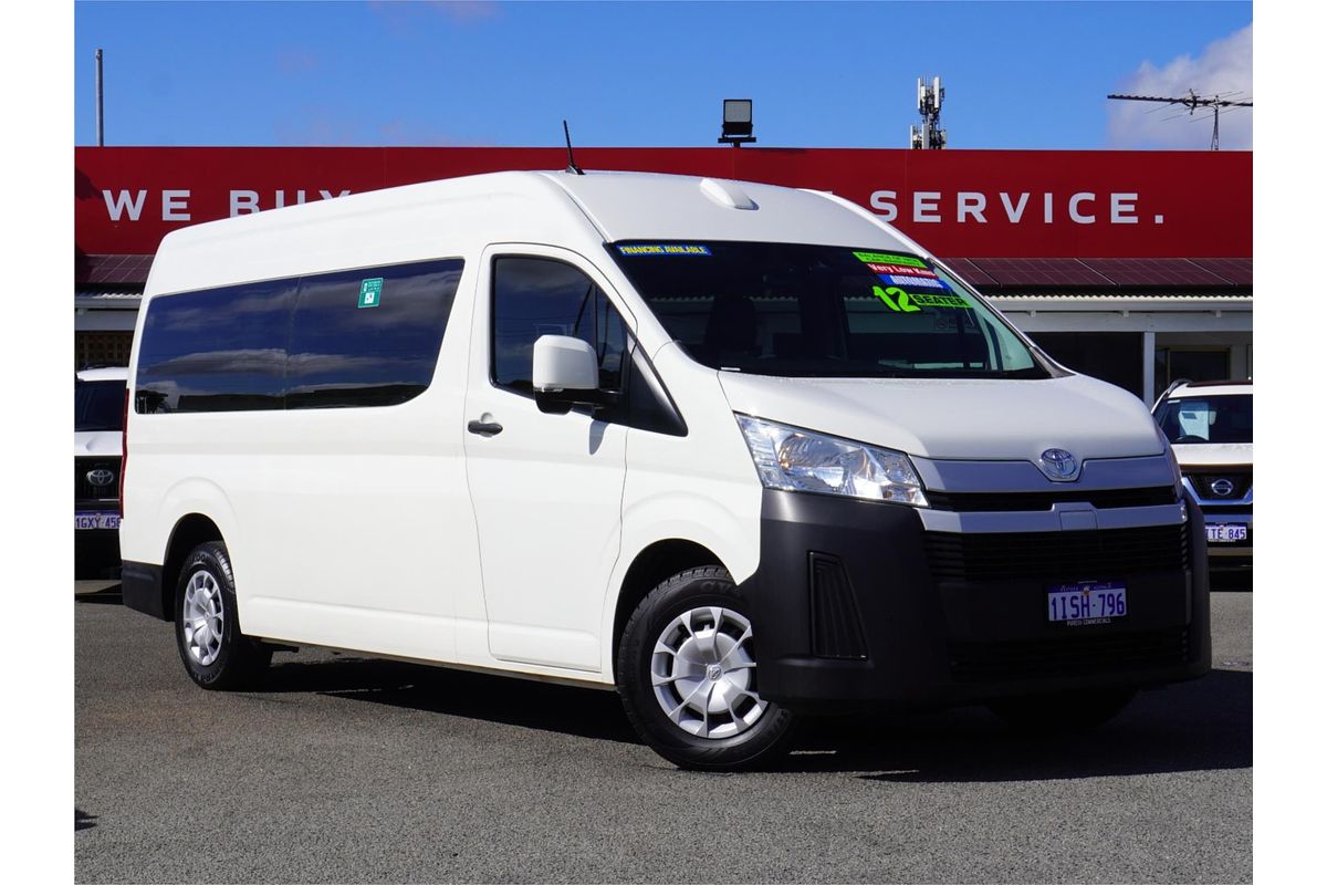 2021 Toyota Hiace Commuter GDH322R ELWB High Roof