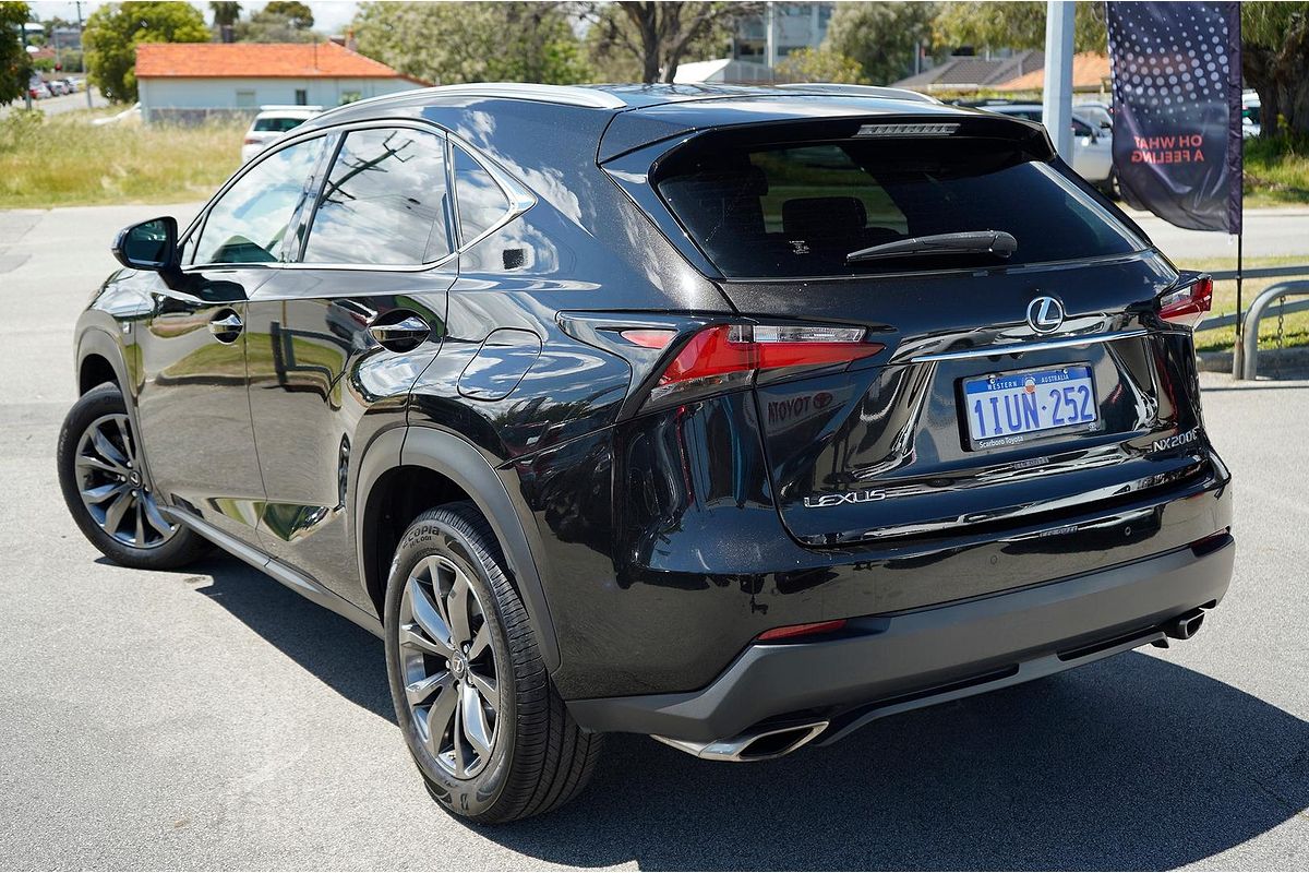 2015 Lexus NX NX200t F Sport AGZ15R