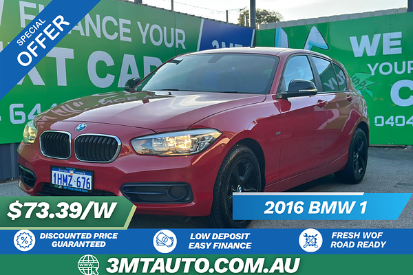 2016 BMW 1 Series 118i Sport Line F20 LCI