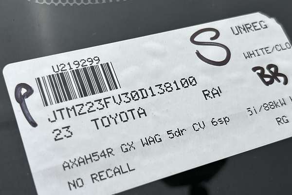 2023 Toyota RAV4 GX AXAH54R