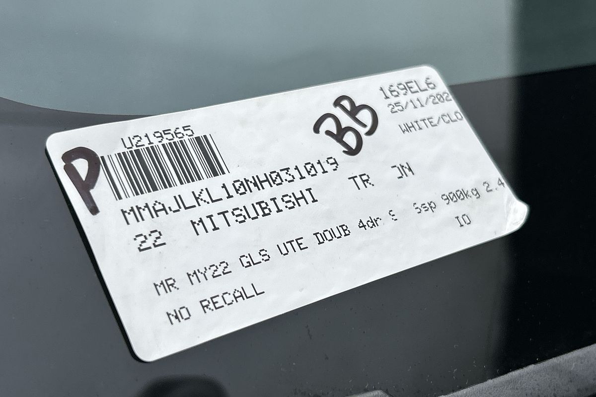 2022 Mitsubishi Triton GLS MR 4X4