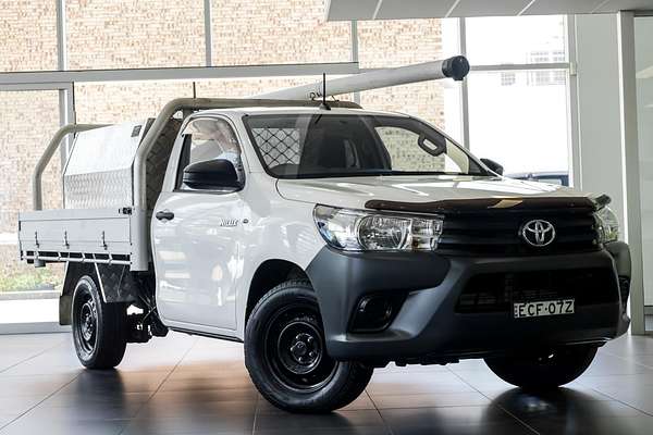 2019 Toyota Hilux Workmate TGN121R Rear Wheel Drive