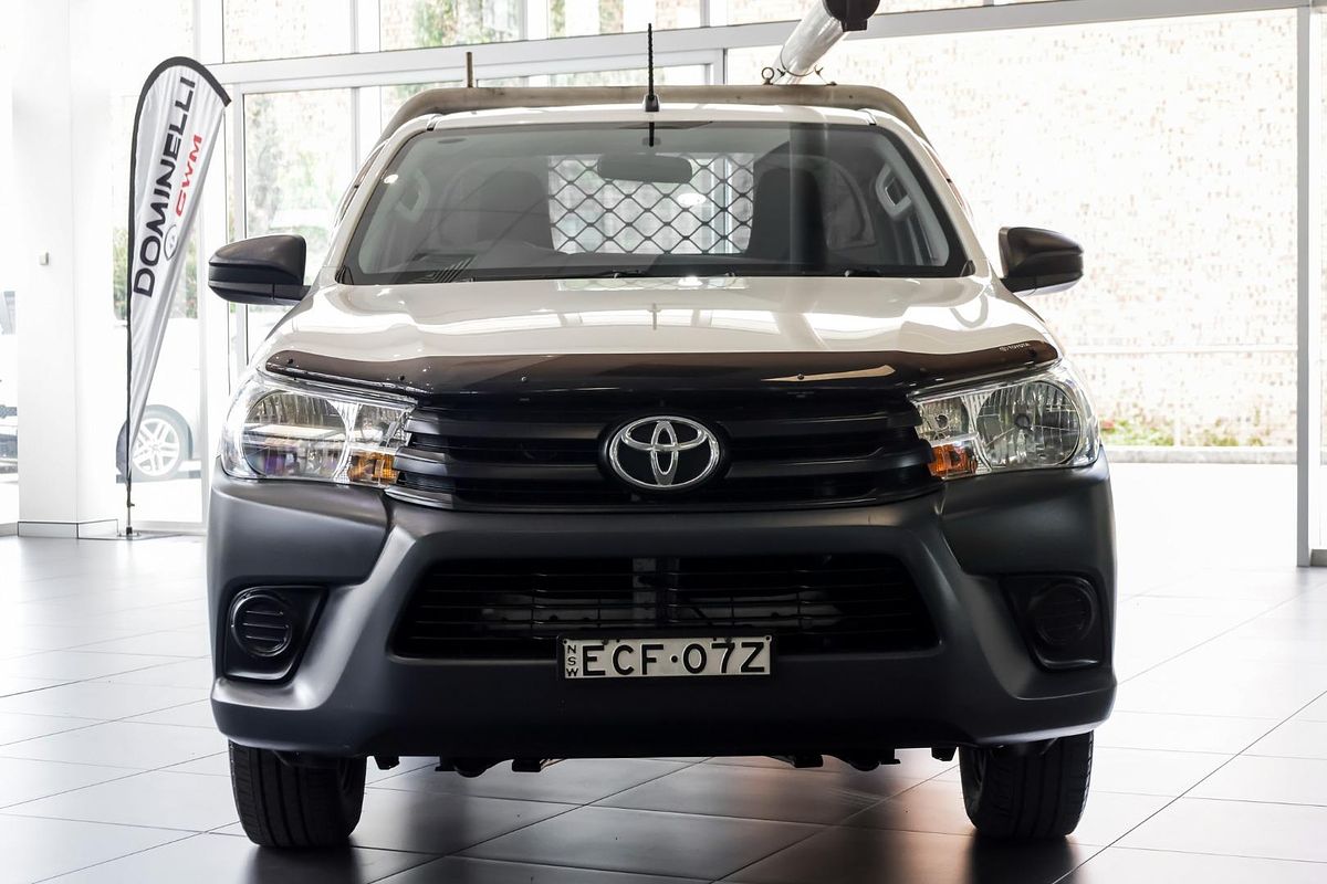2019 Toyota Hilux Workmate TGN121R Rear Wheel Drive