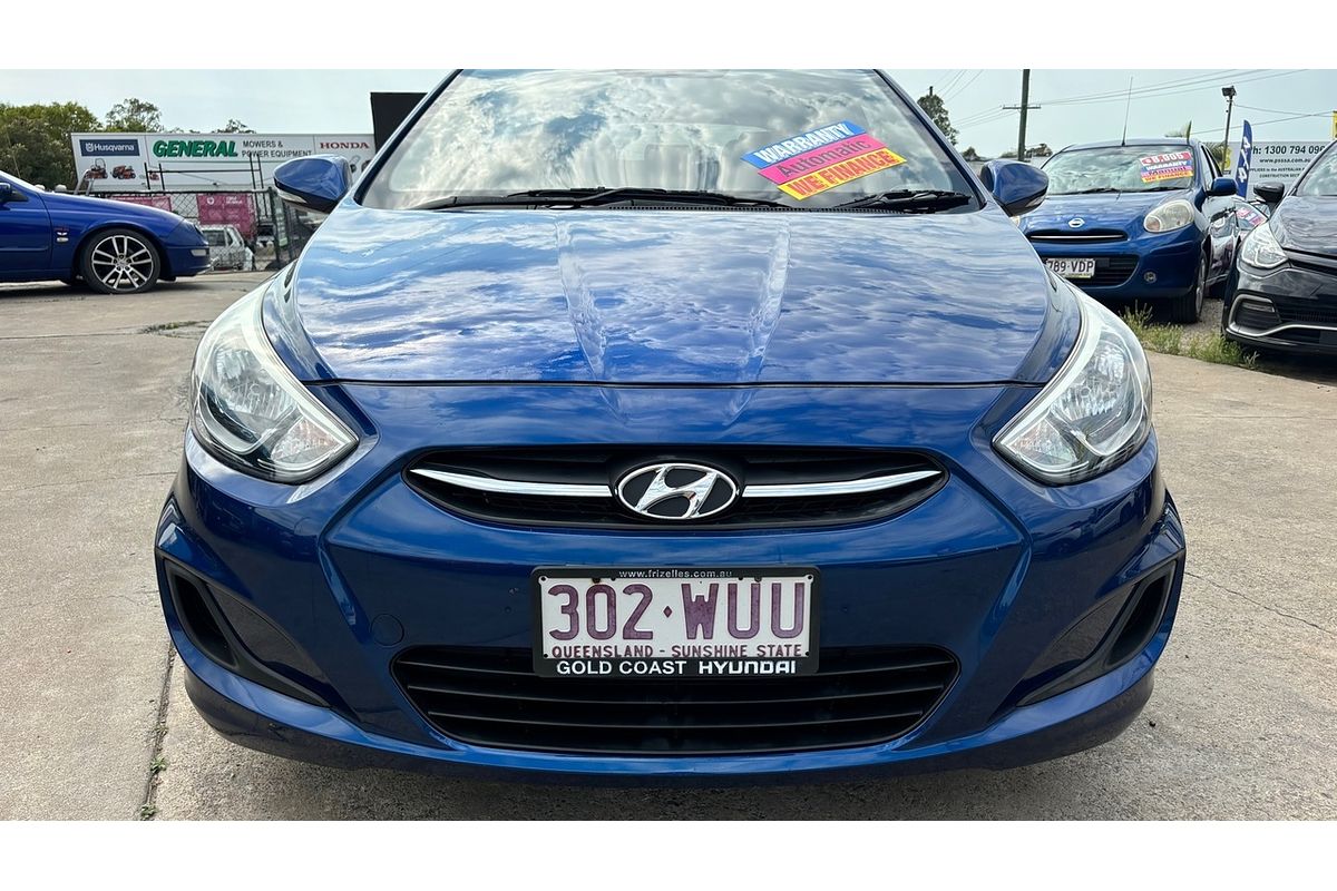 2016 Hyundai Accent Active RB4 MY16