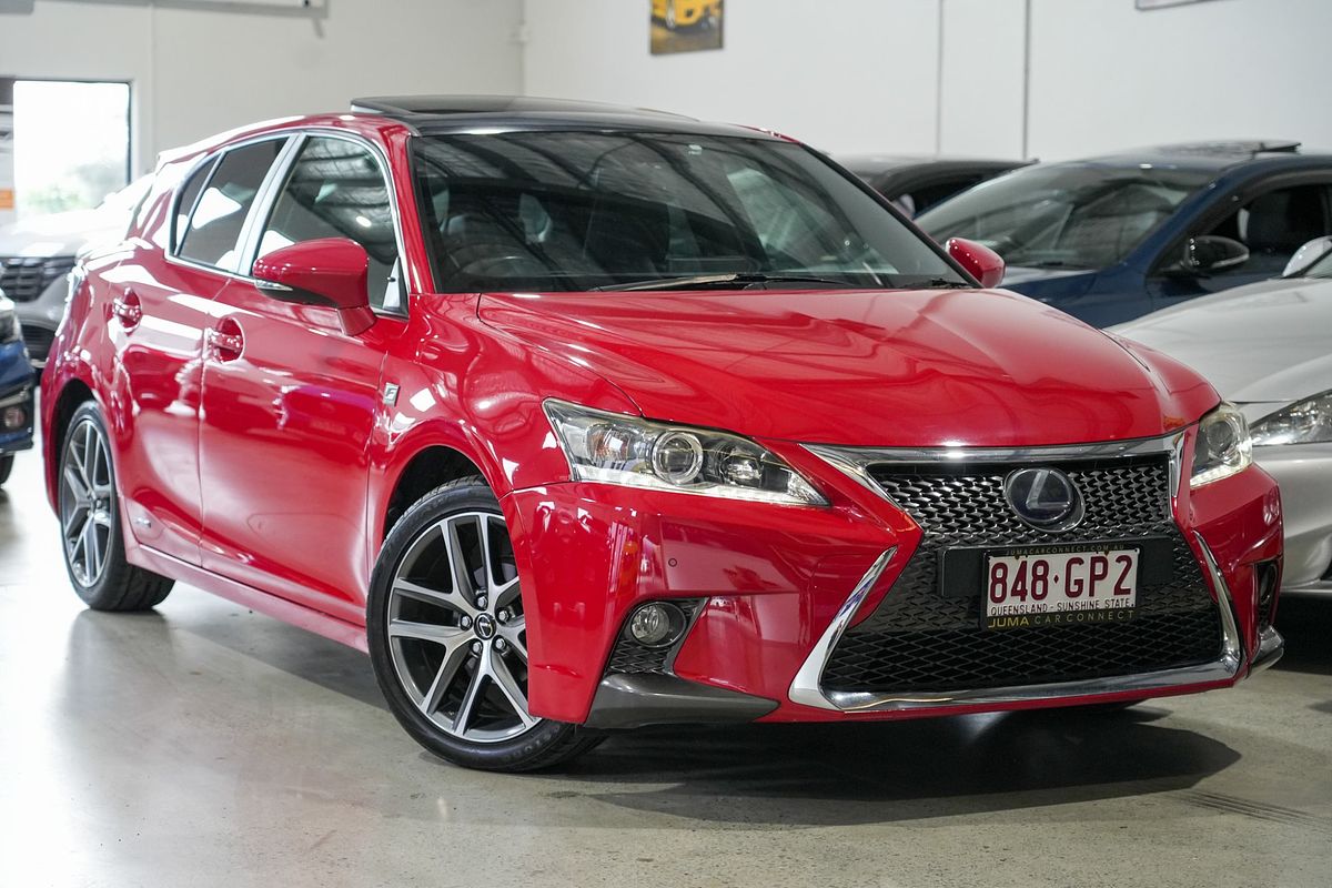2015 Lexus CT CT200h F Sport ZWA10R