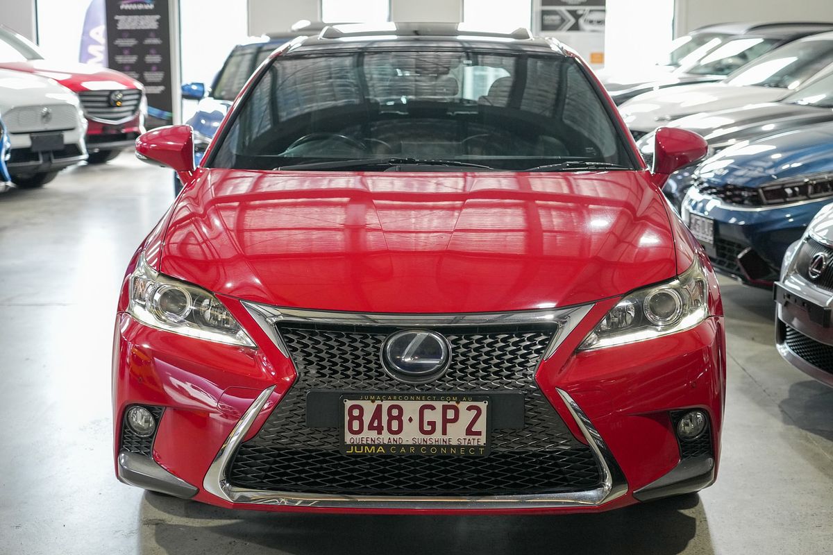 2015 Lexus CT CT200h F Sport ZWA10R