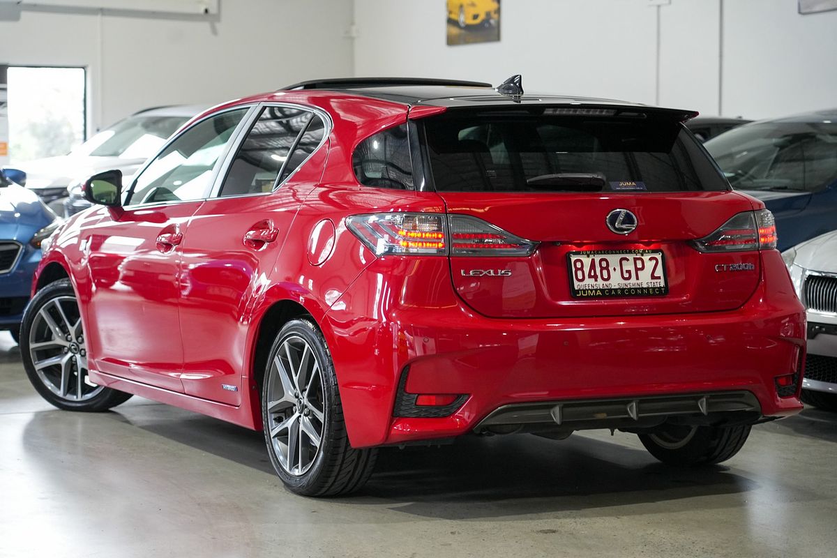 2015 Lexus CT CT200h F Sport ZWA10R