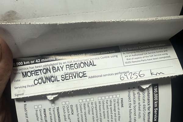 2015 Isuzu D-MAX SX High Ride Rear Wheel Drive