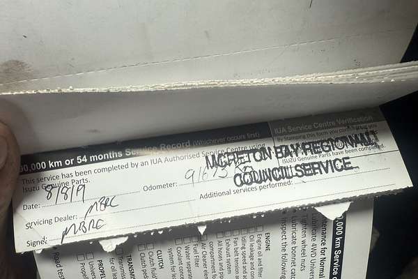 2015 Isuzu D-MAX SX High Ride Rear Wheel Drive