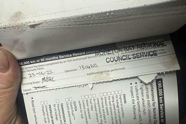 2015 Isuzu D-MAX SX High Ride Rear Wheel Drive