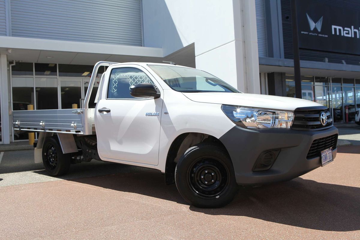 2018 Toyota Hilux Workmate TGN121R Rear Wheel Drive