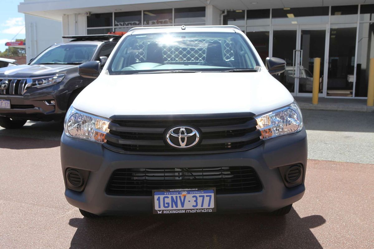 2018 Toyota Hilux Workmate TGN121R Rear Wheel Drive