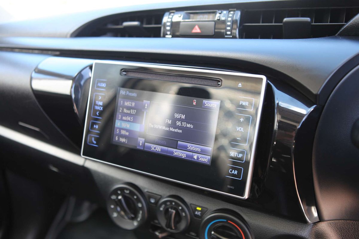 2018 Toyota Hilux Workmate TGN121R Rear Wheel Drive