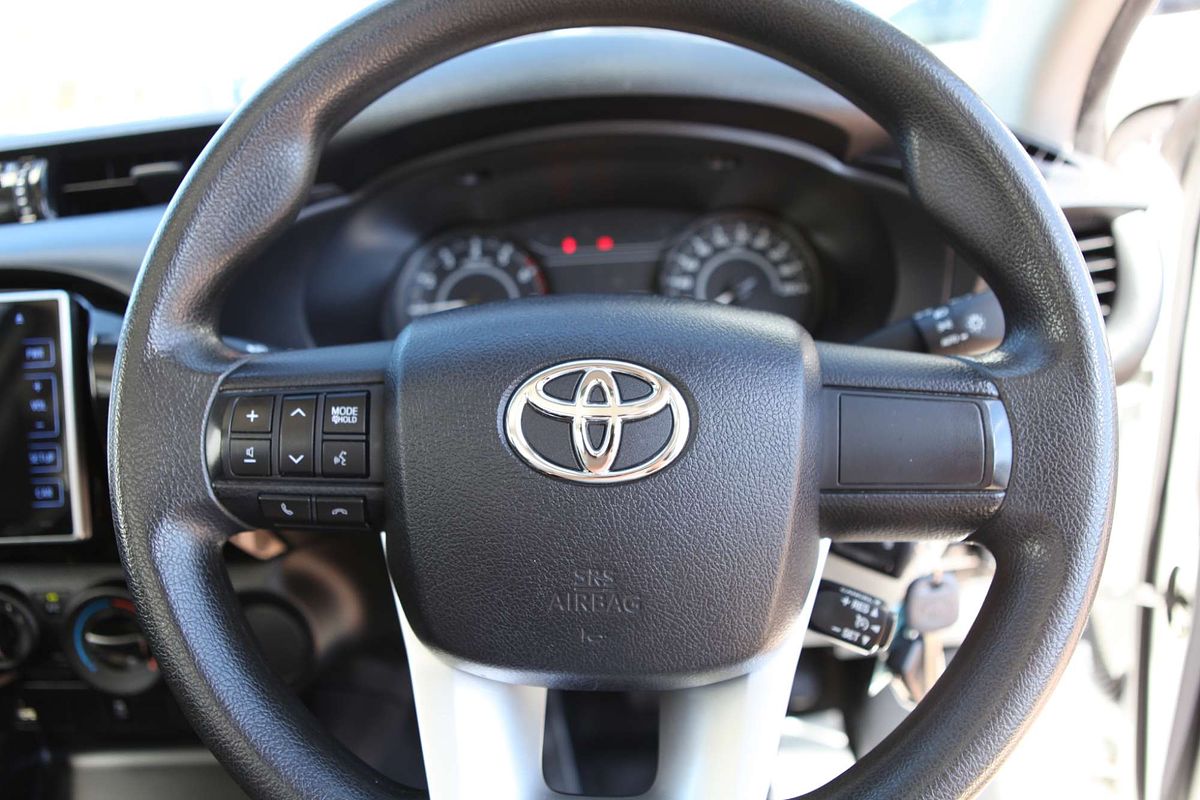 2018 Toyota Hilux Workmate TGN121R Rear Wheel Drive