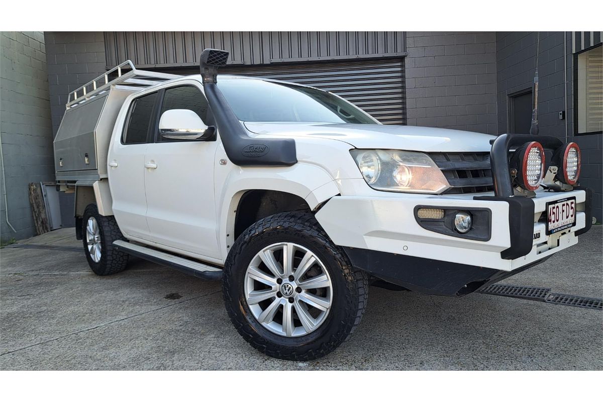 2013 Volkswagen AMAROK TDI420 HIGHLINE (4x4) 2H MY13 4X4
